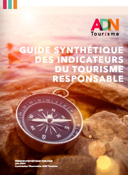 Couverture de l'étude ADN Tourisme sur les indicateurs du tourisme durable