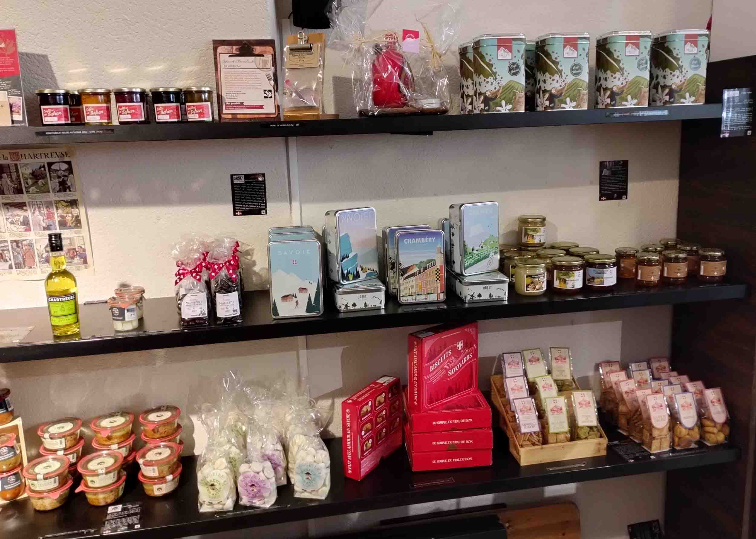 Produits artisanaux à déguster